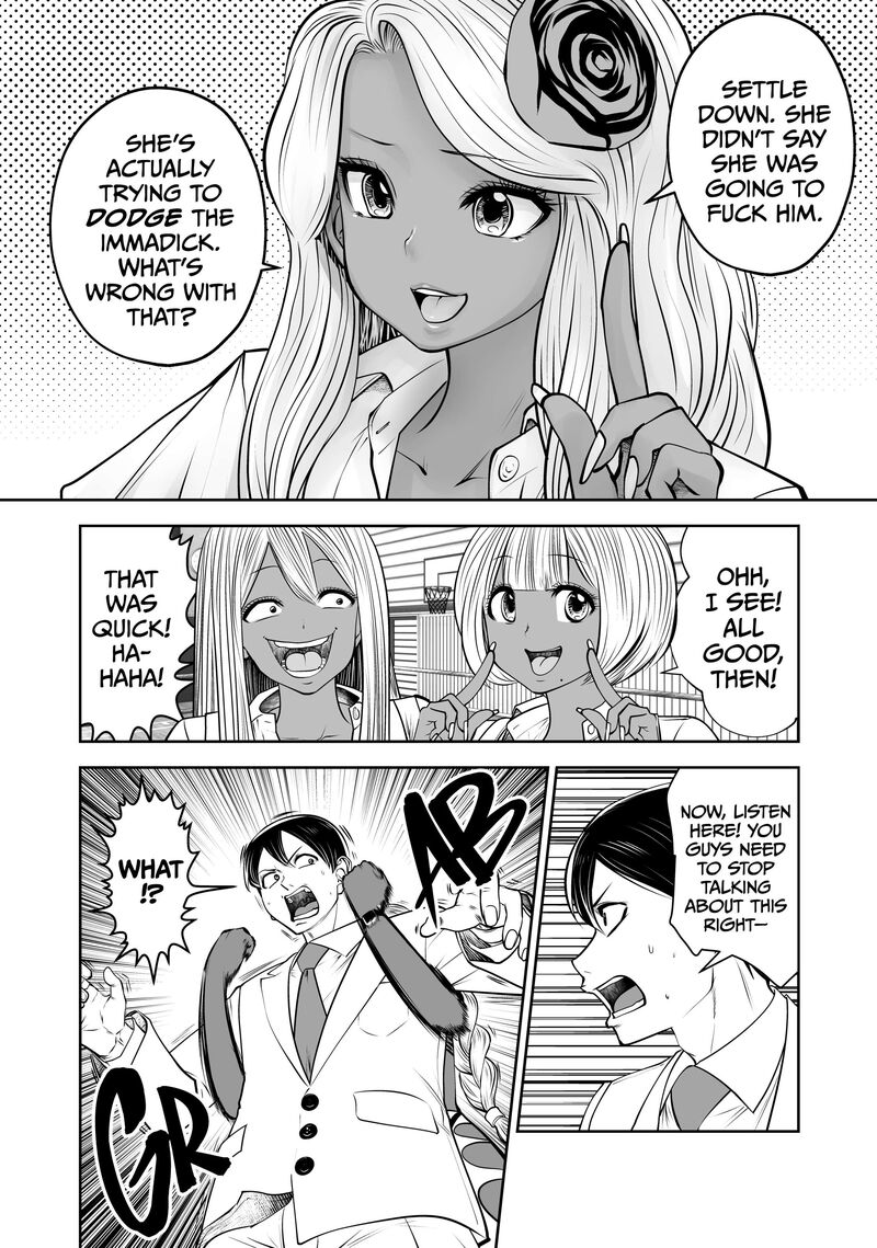 Black Gakkou Ni Tsutomete Shimatta Sensei Chapter 40 Page 8