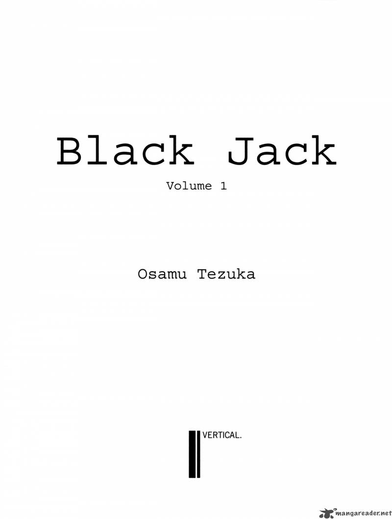 Black Jack Chapter 1 Page 3