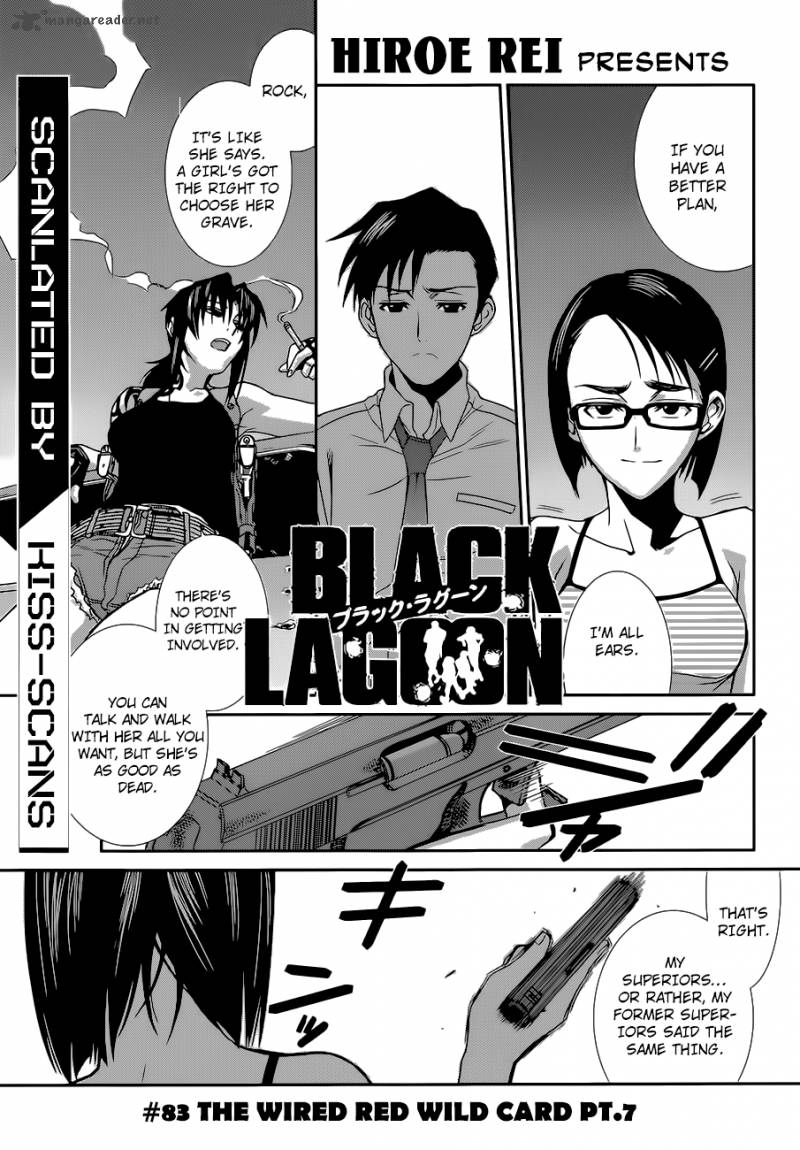 Black Lagoon Chapter 83 Page 1