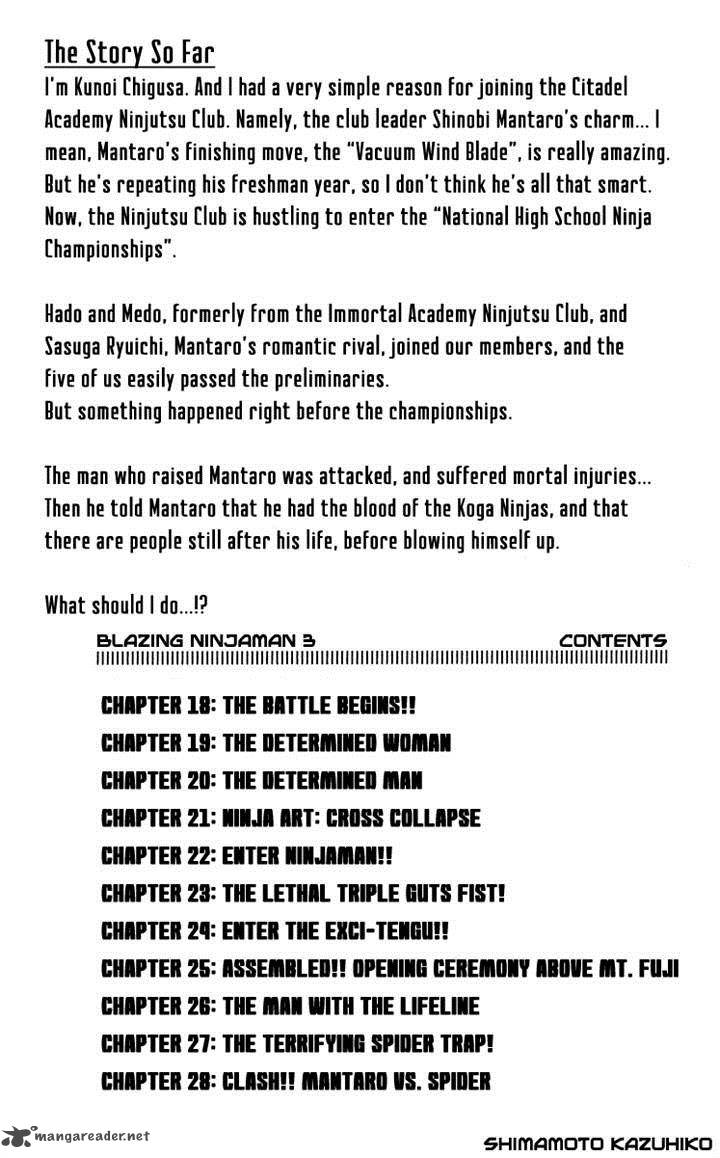 Blazing Ninjaman Chapter 18 Page 4