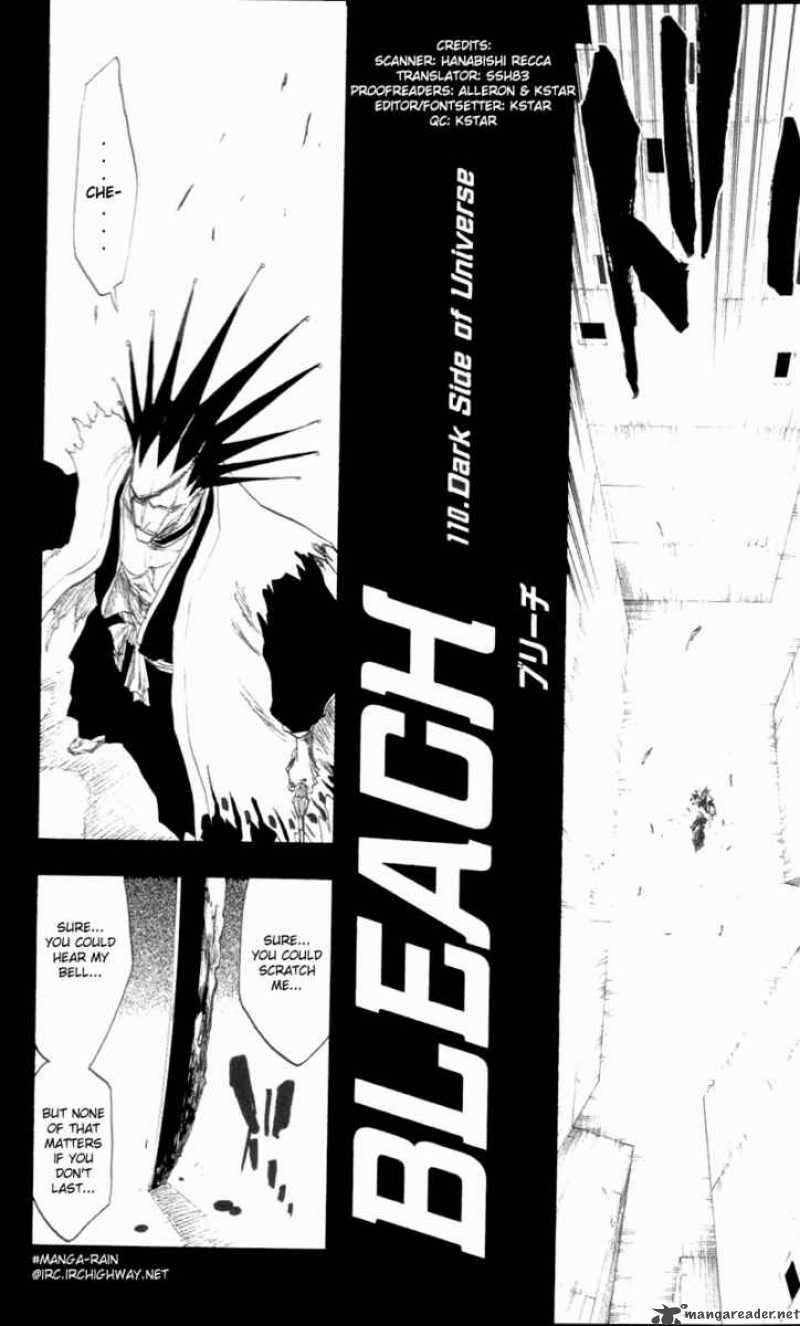 Bleach Chapter 110 Page 2