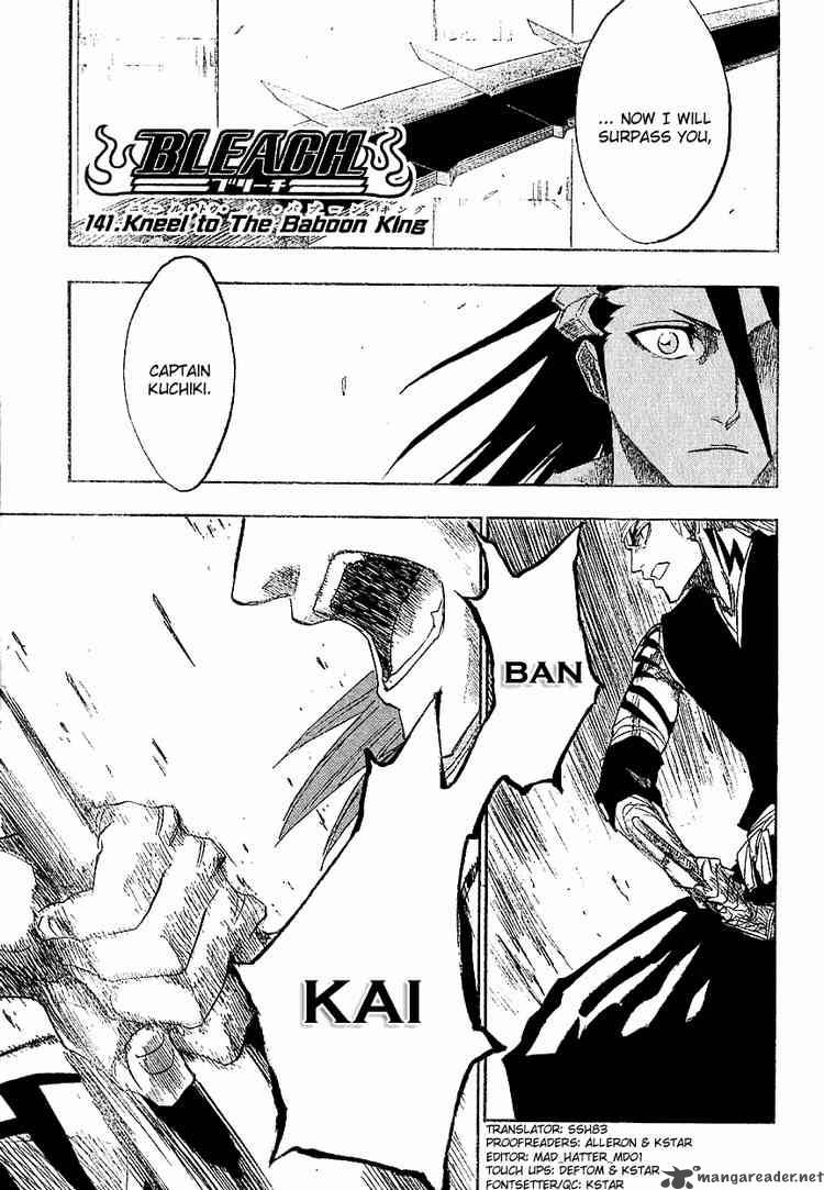 Bleach Chapter 141 Page 1