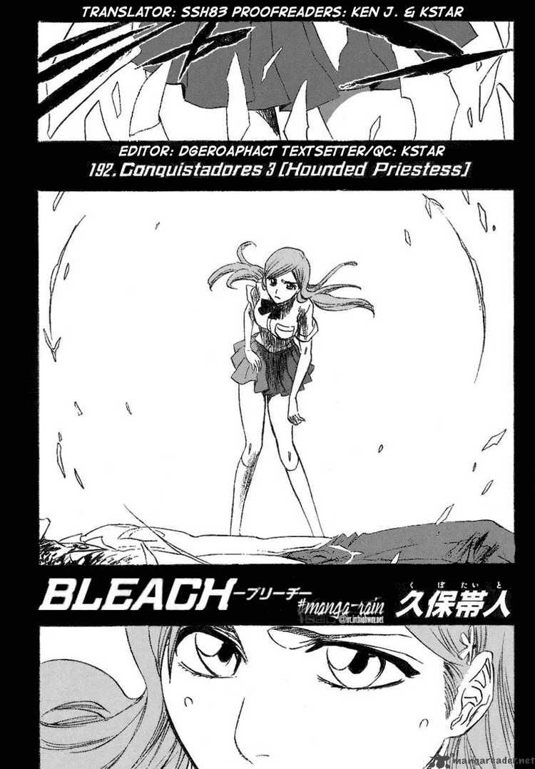 Bleach Chapter 192 Page 7