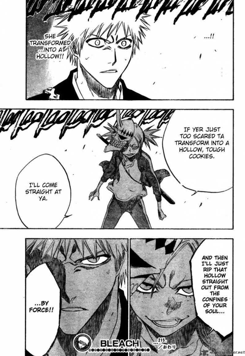 Bleach Chapter 215 Page 21