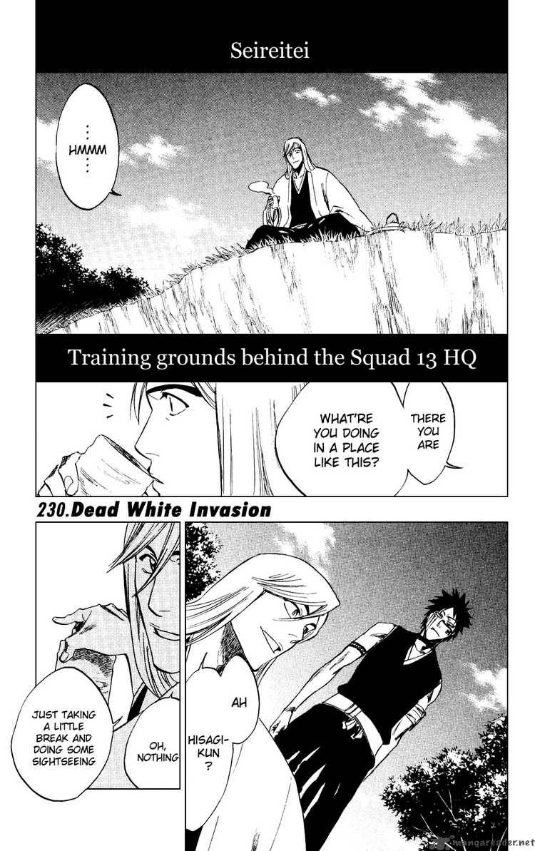Bleach Chapter 230 Page 1