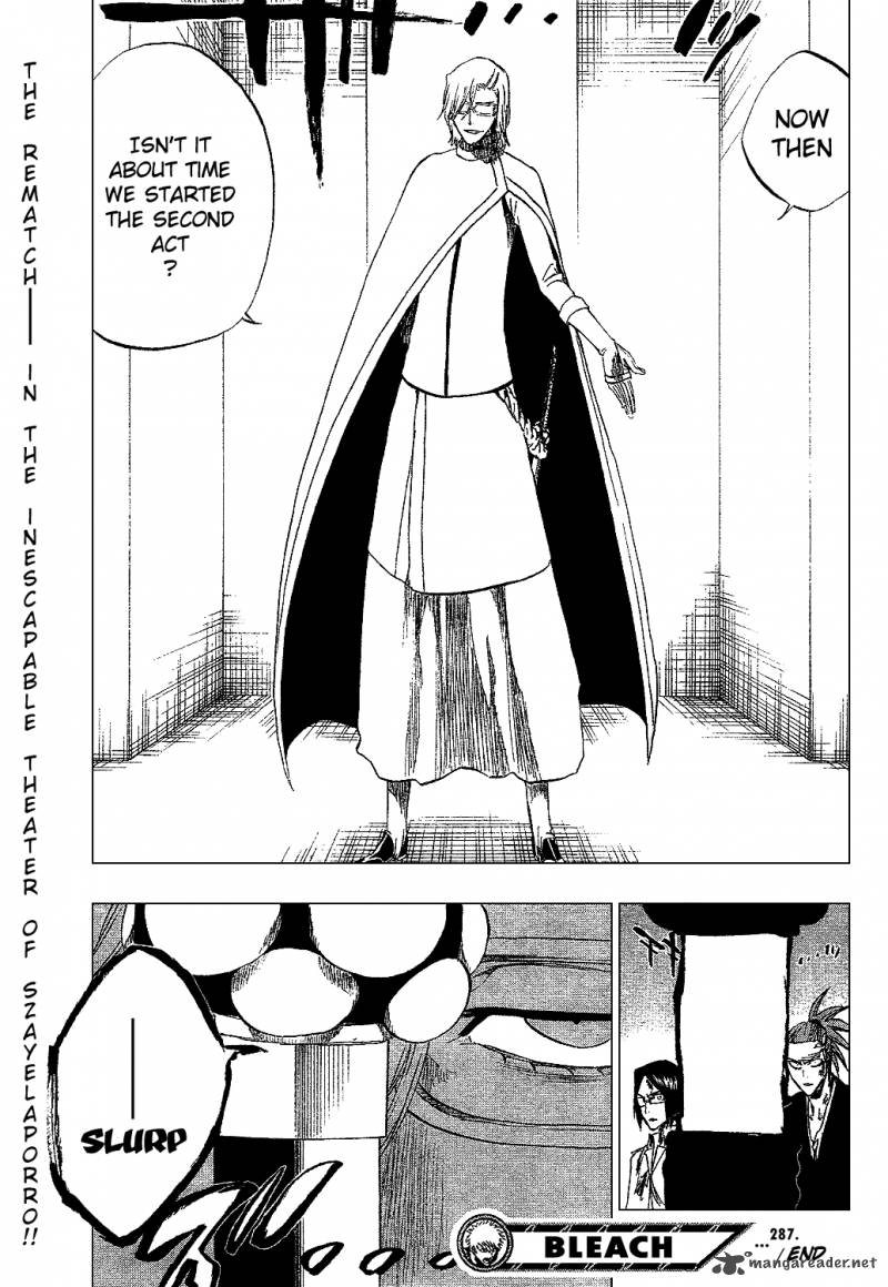 Bleach Chapter 287 Page 19