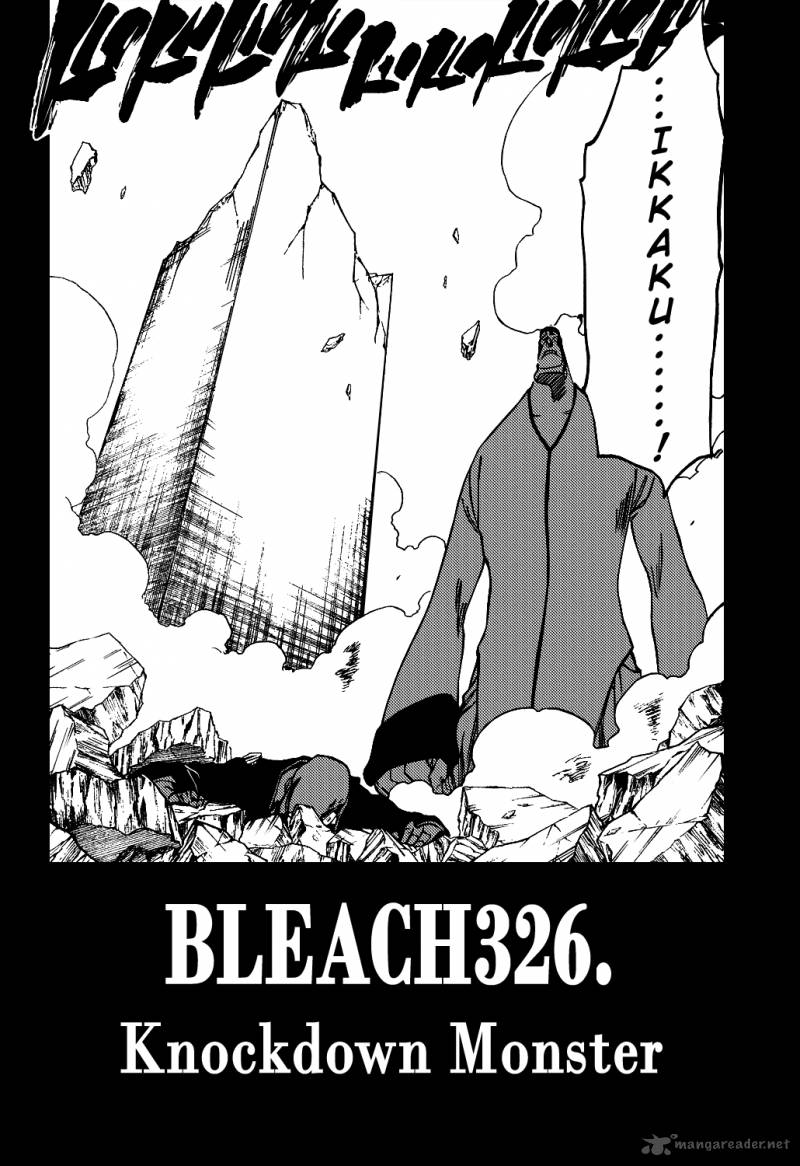 Bleach Chapter 326 Page 4