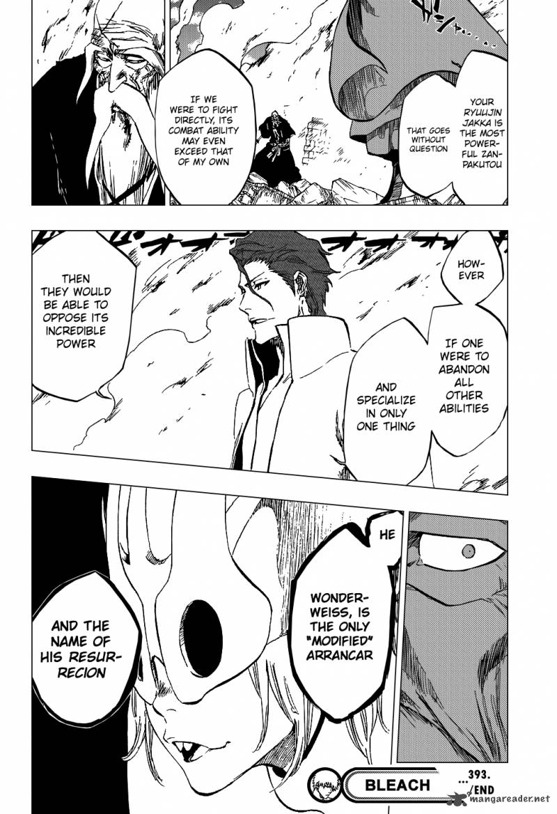 Bleach Chapter 393 Page 20