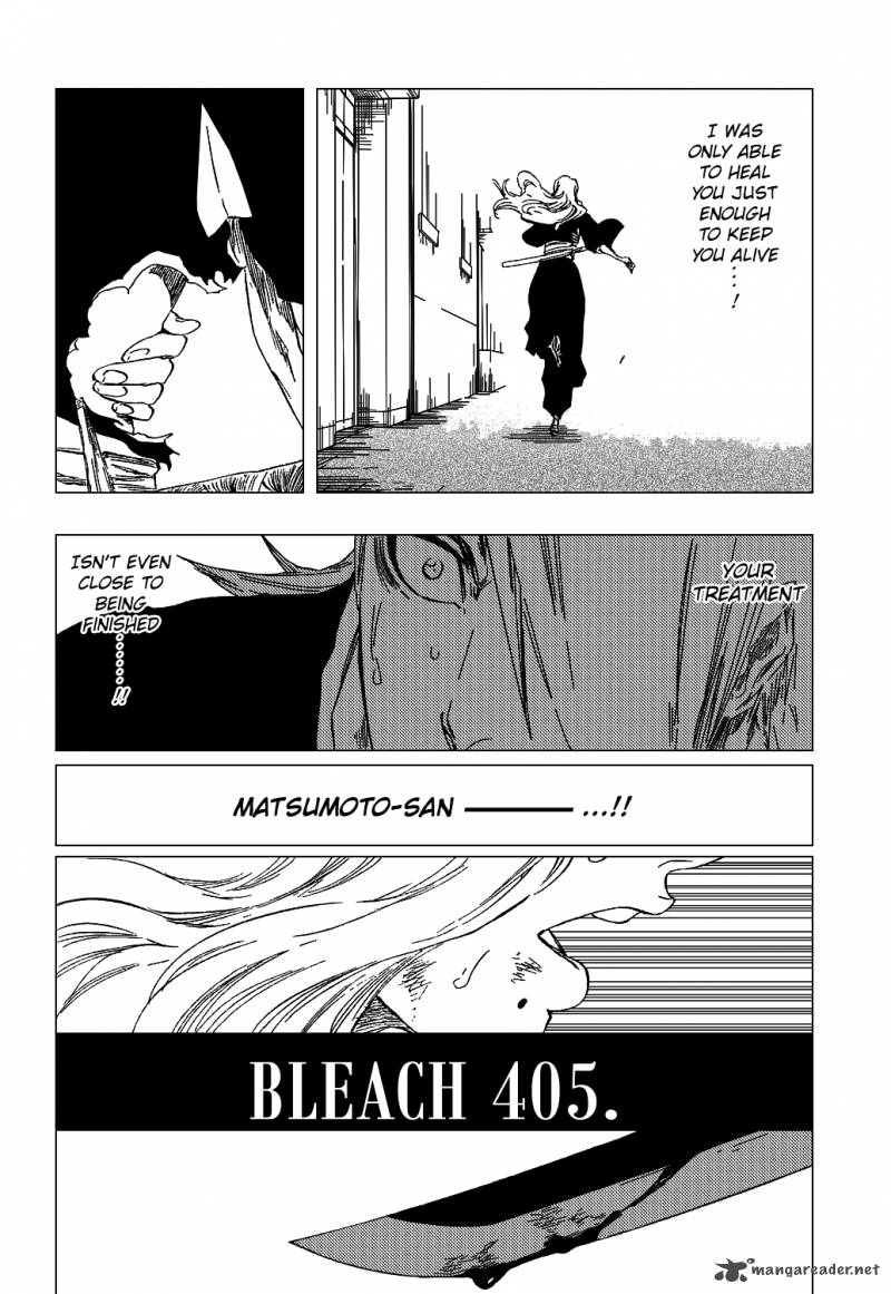 Bleach Chapter 405 Page 5