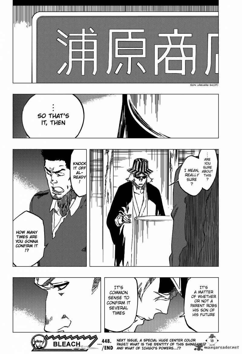 Bleach Chapter 448 Page 21