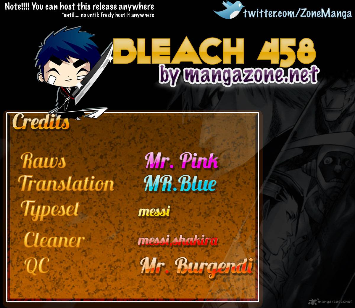 Bleach Chapter 458 Page 20