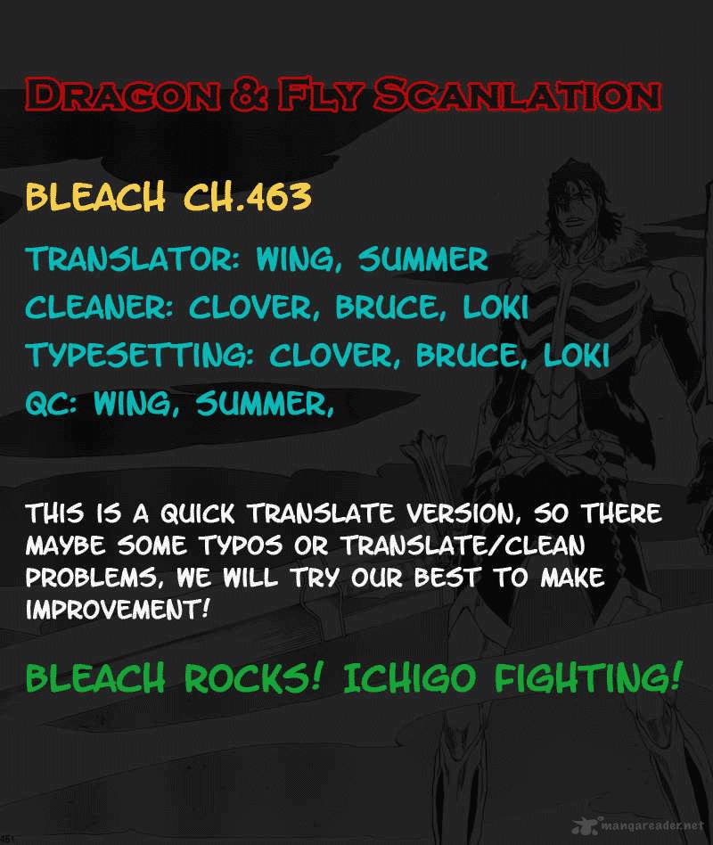 Bleach Chapter 463 Page 18