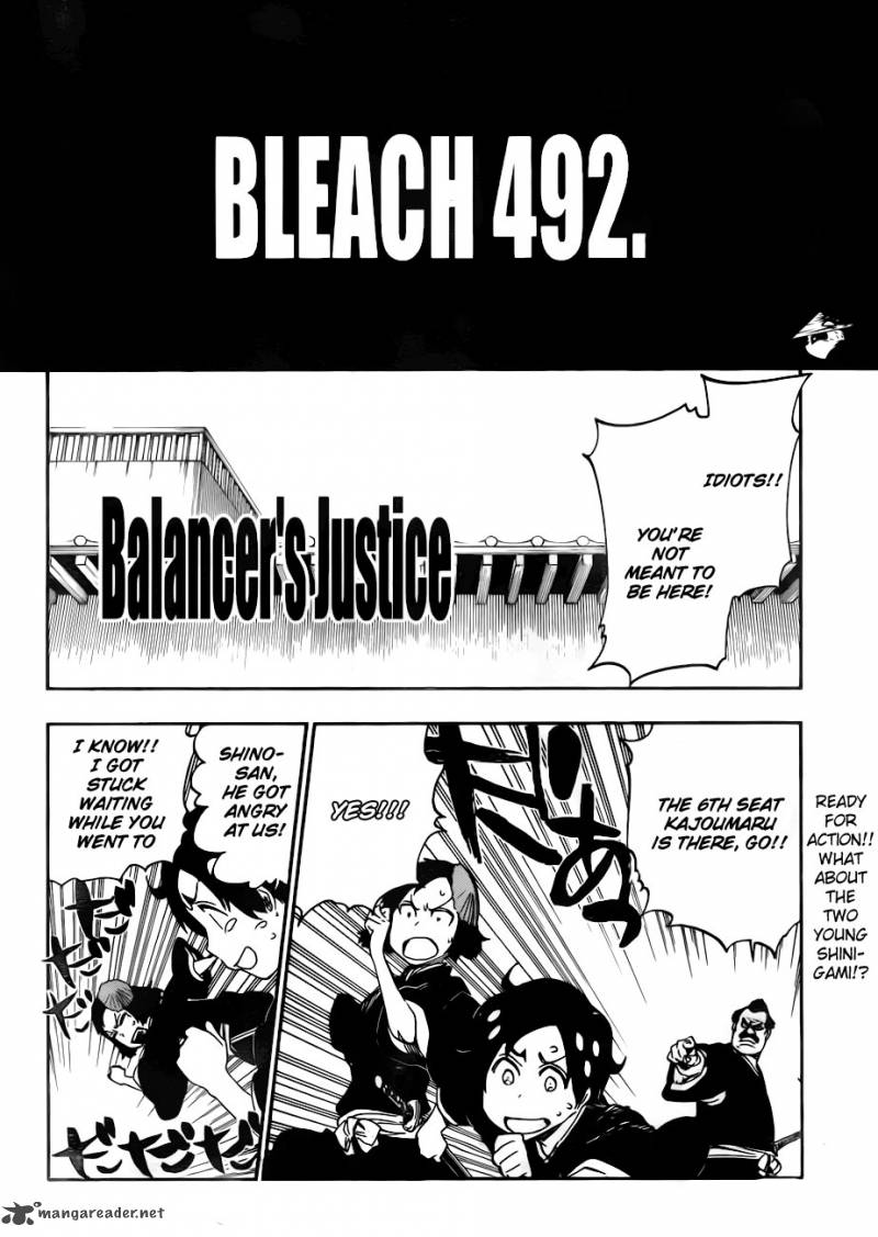 Bleach Chapter 492 Page 6