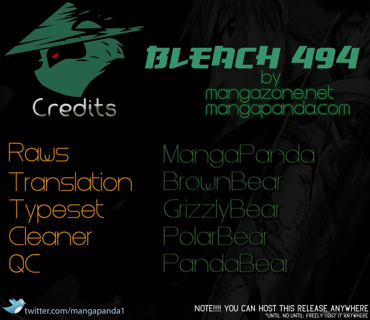 Bleach Chapter 494 Page 20