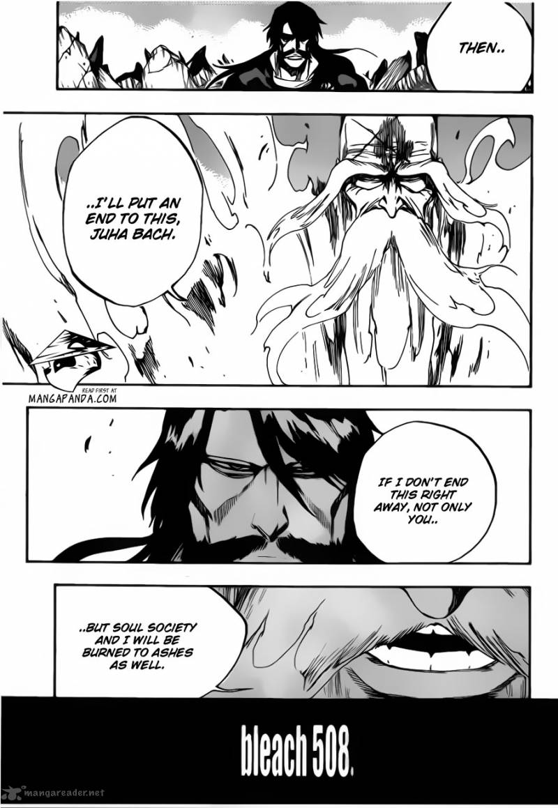 Bleach Chapter 508 Page 5