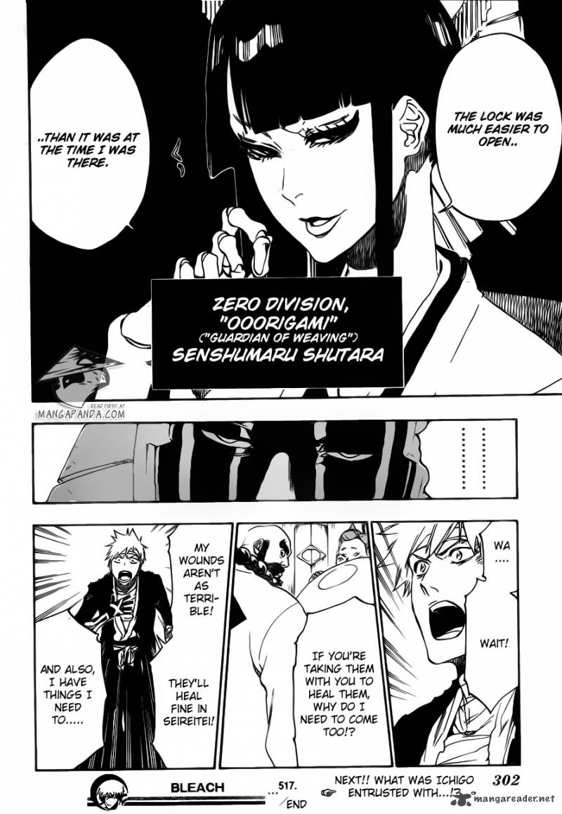 Bleach Chapter 517 Page 19