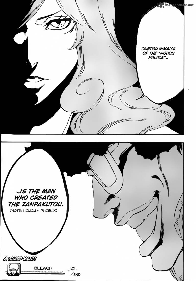 Bleach Chapter 521 Page 19
