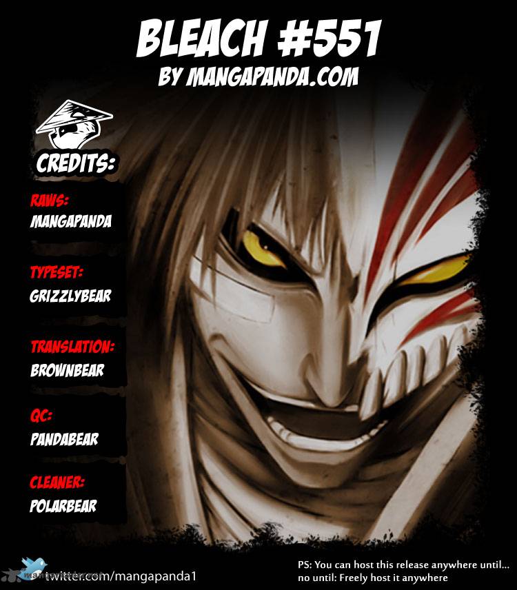 Bleach Chapter 551 Page 22