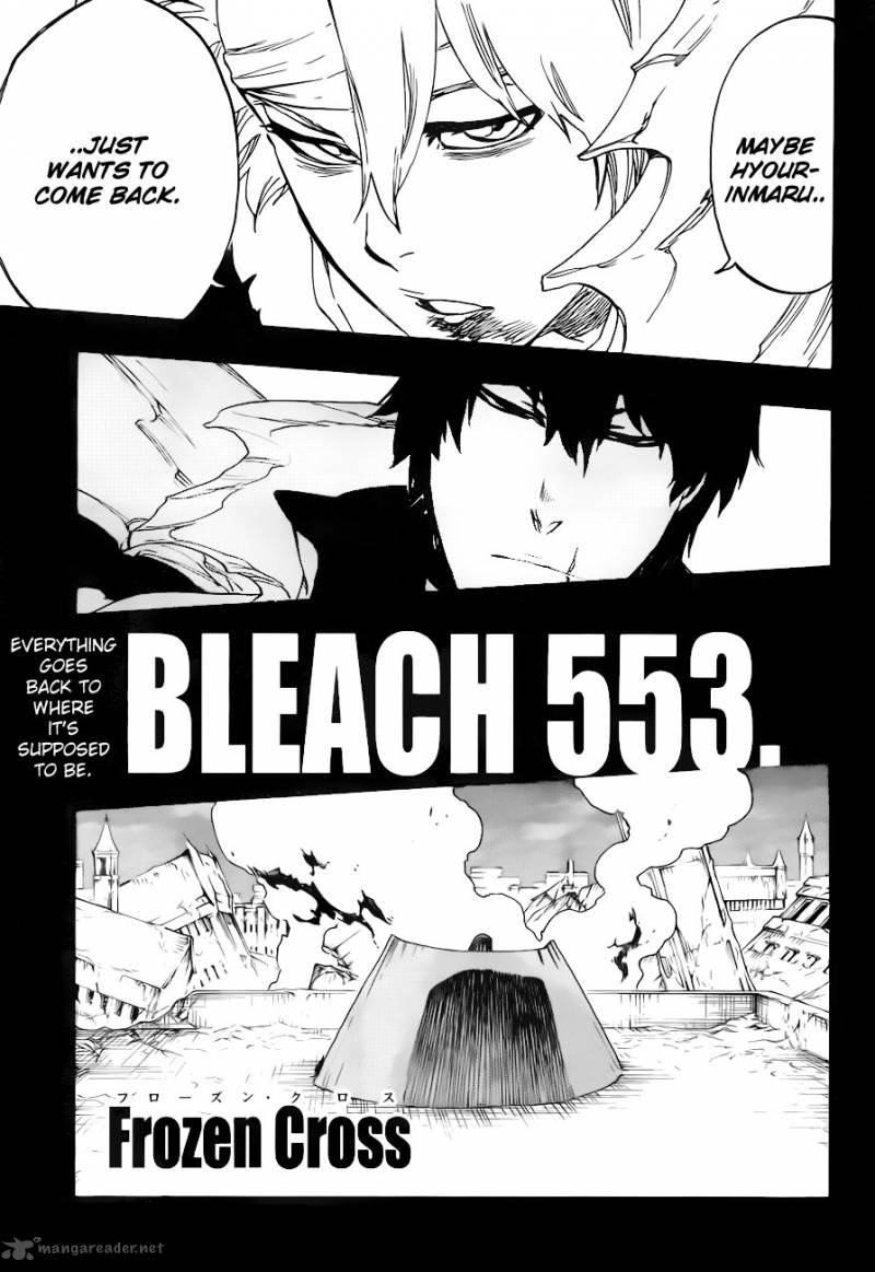 Bleach Chapter 553 Page 5