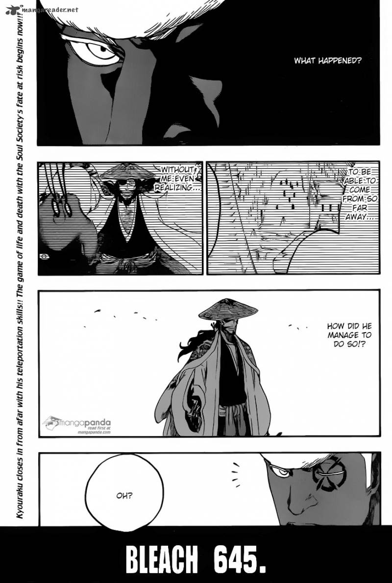 Bleach Chapter 645 Page 1