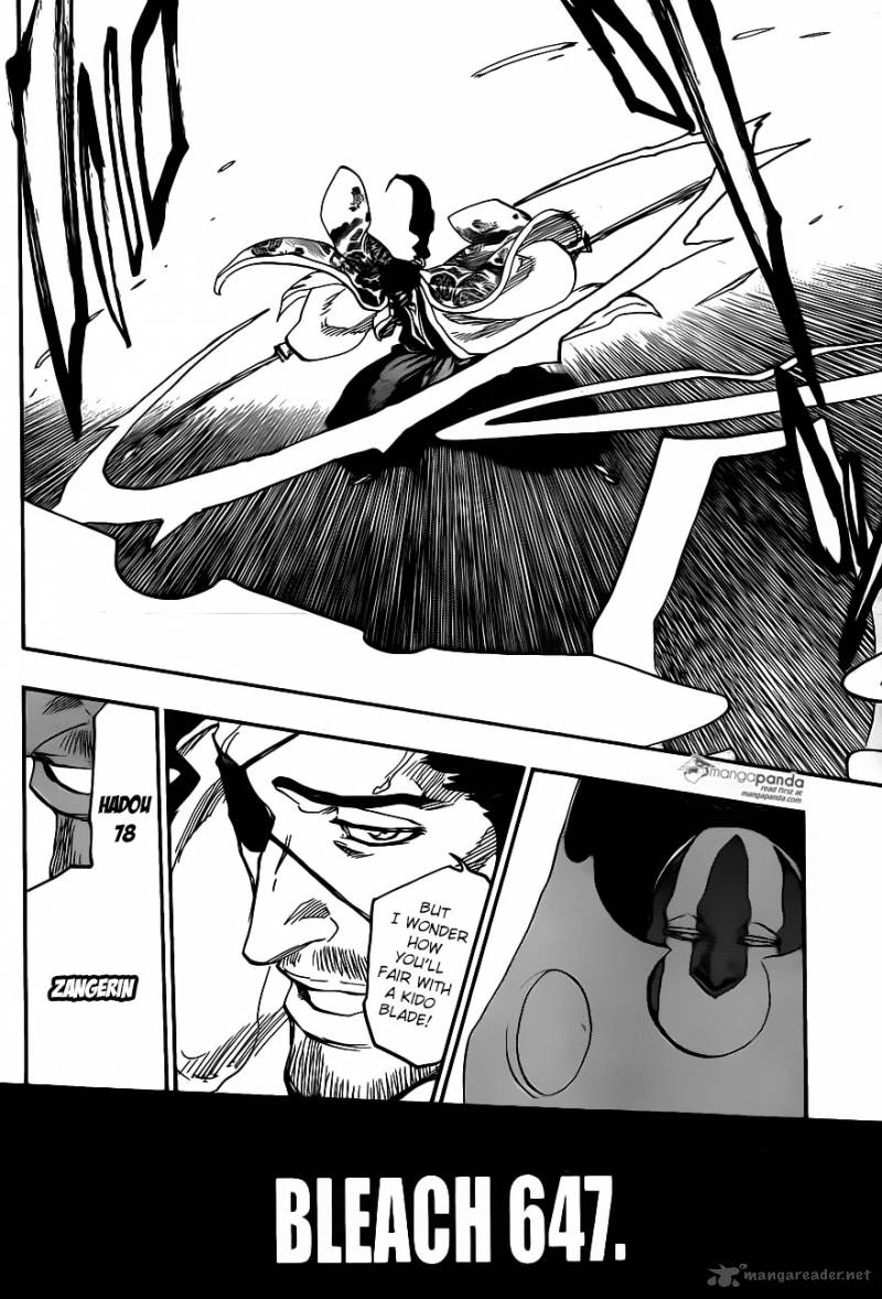 Bleach Chapter 647 Page 6