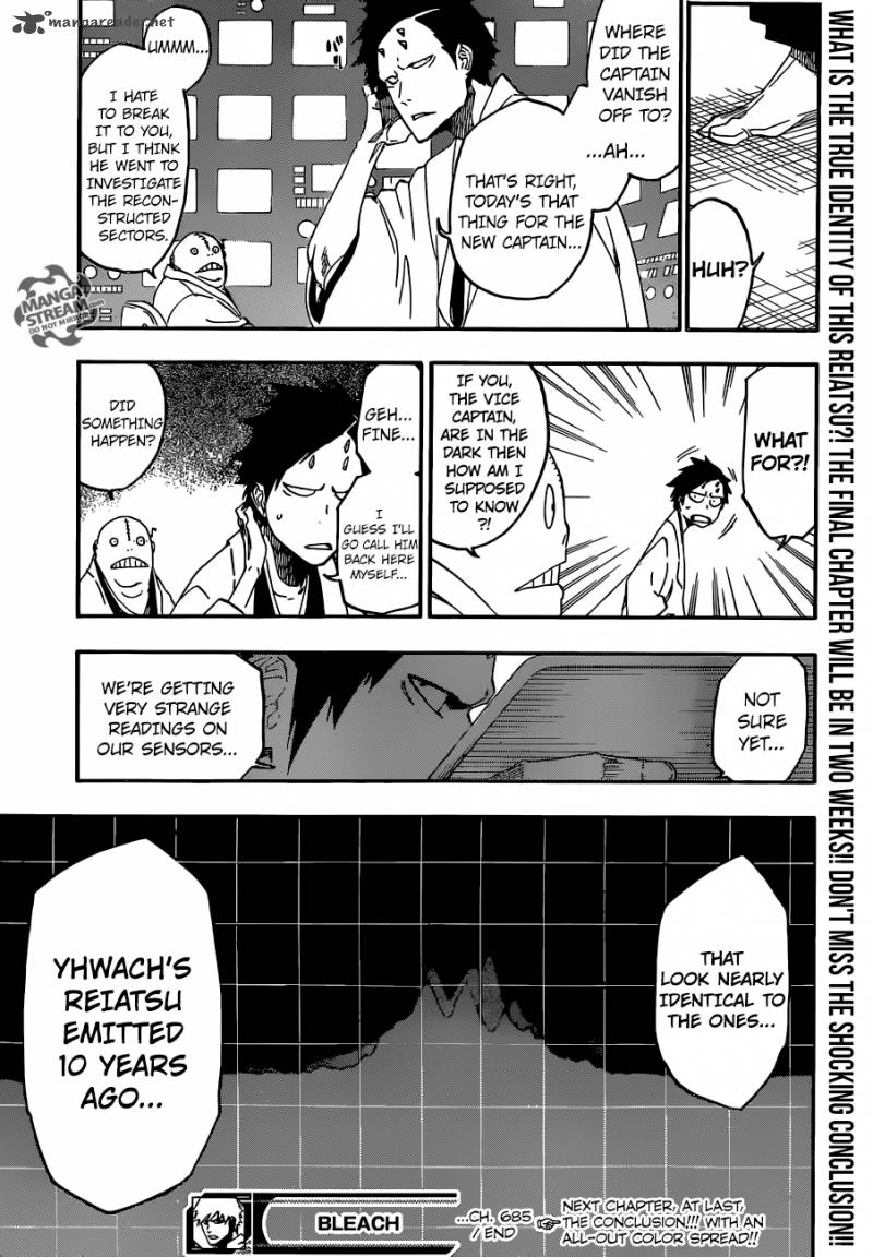 Bleach Chapter 685 Page 20