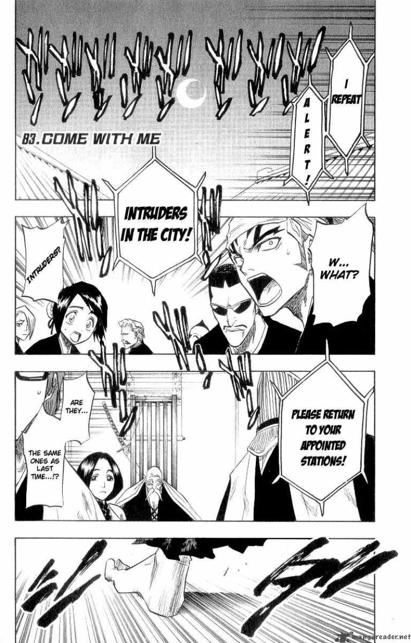 Bleach Chapter 83 Page 1