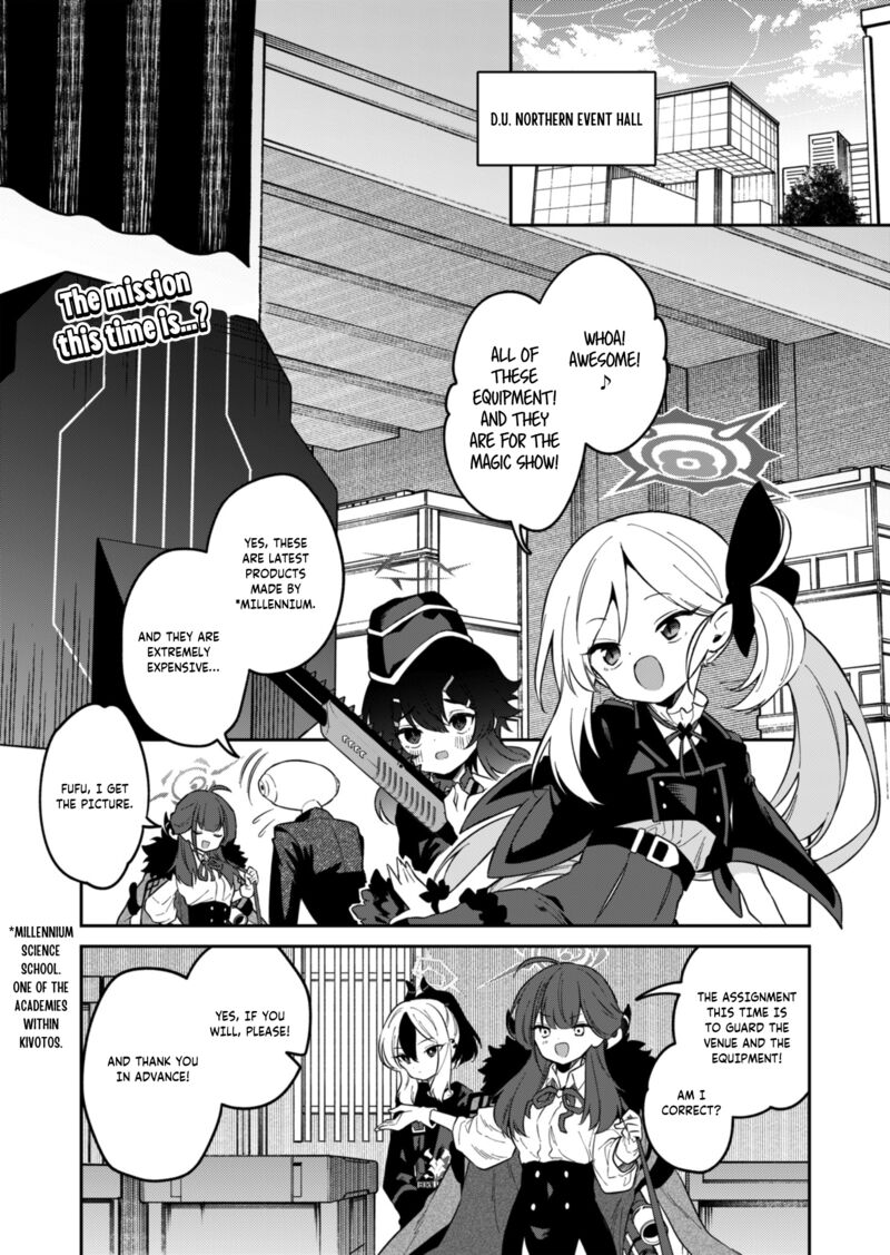 Blue Archive Benriya 68 Gyoumu Nisshi Chapter 6 Page 1