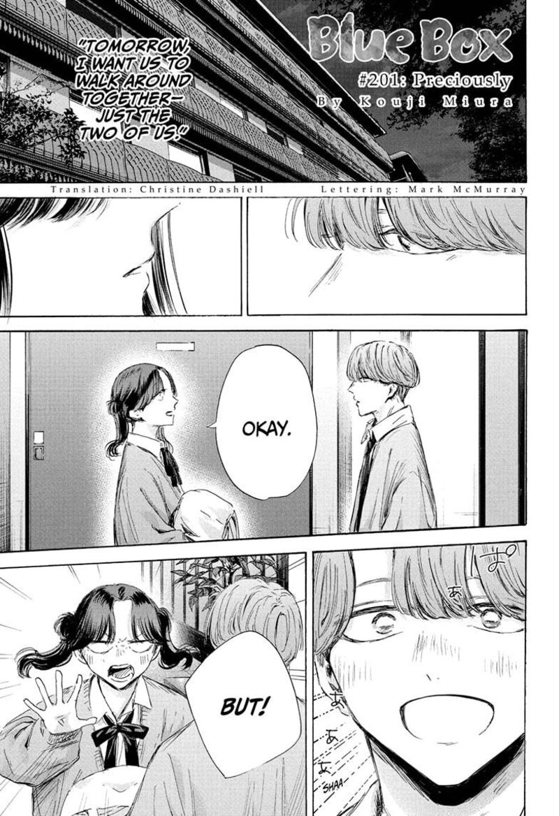 Blue Box Chapter 201 Page 1