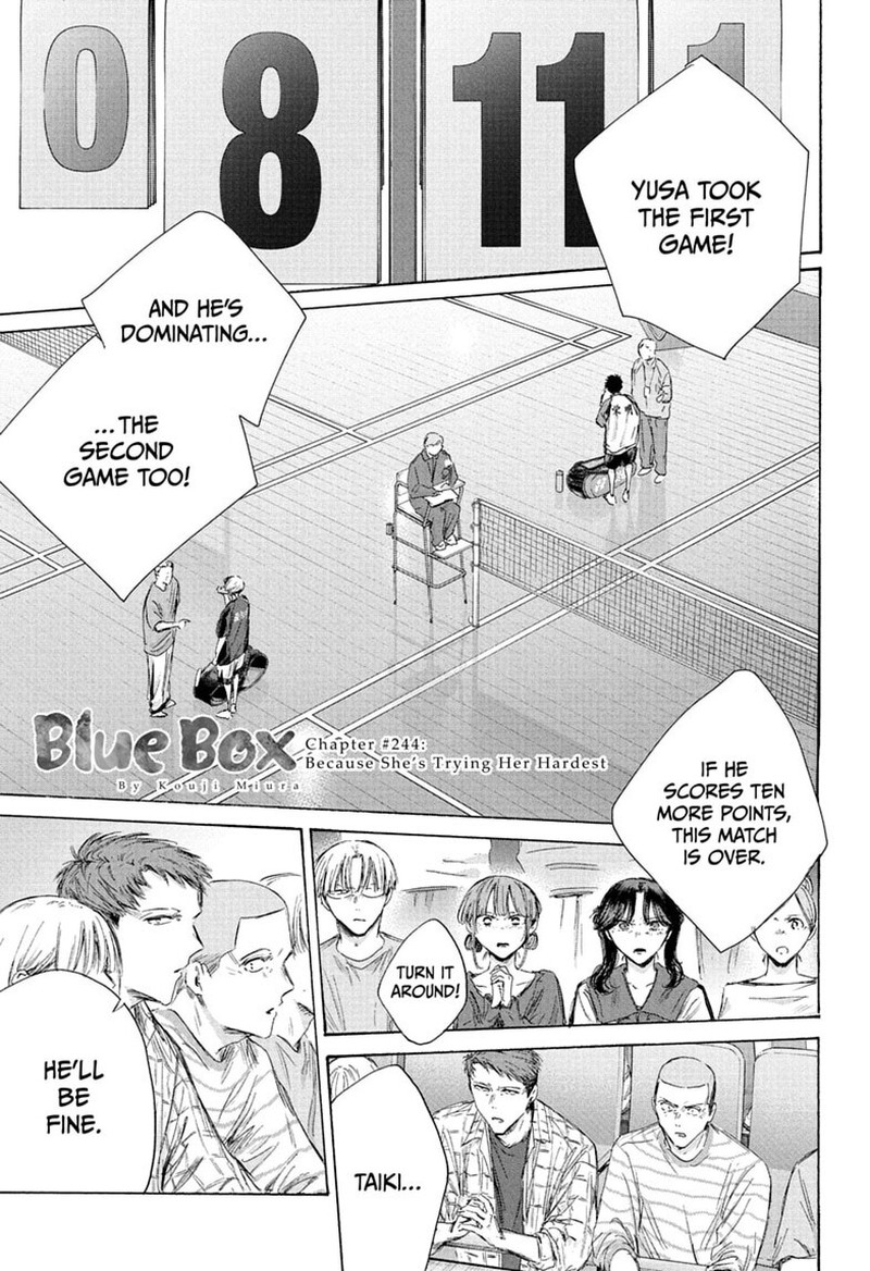 Blue Box Chapter 244 Page 1
