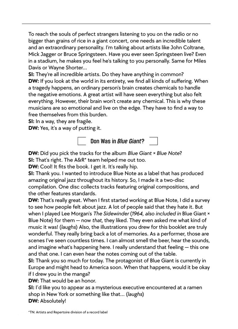 Blue Giant Supreme Chapter 72 Page 35