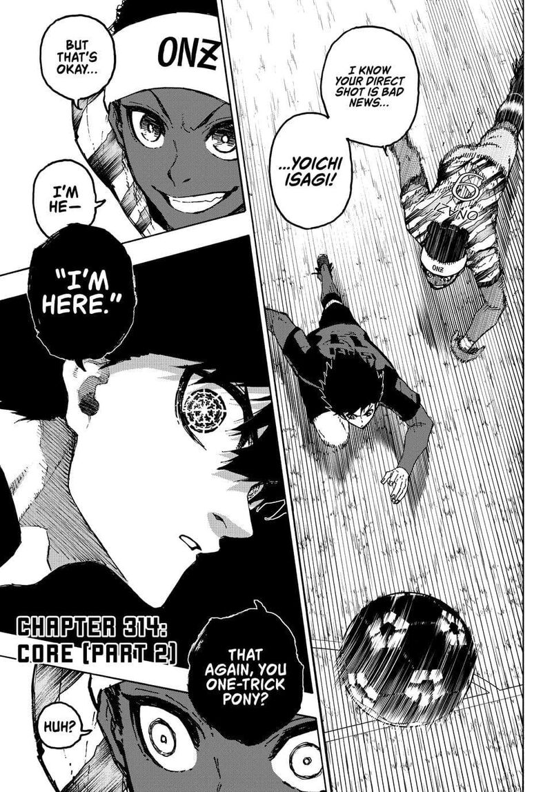Blue Lock Chapter 314b Page 1
