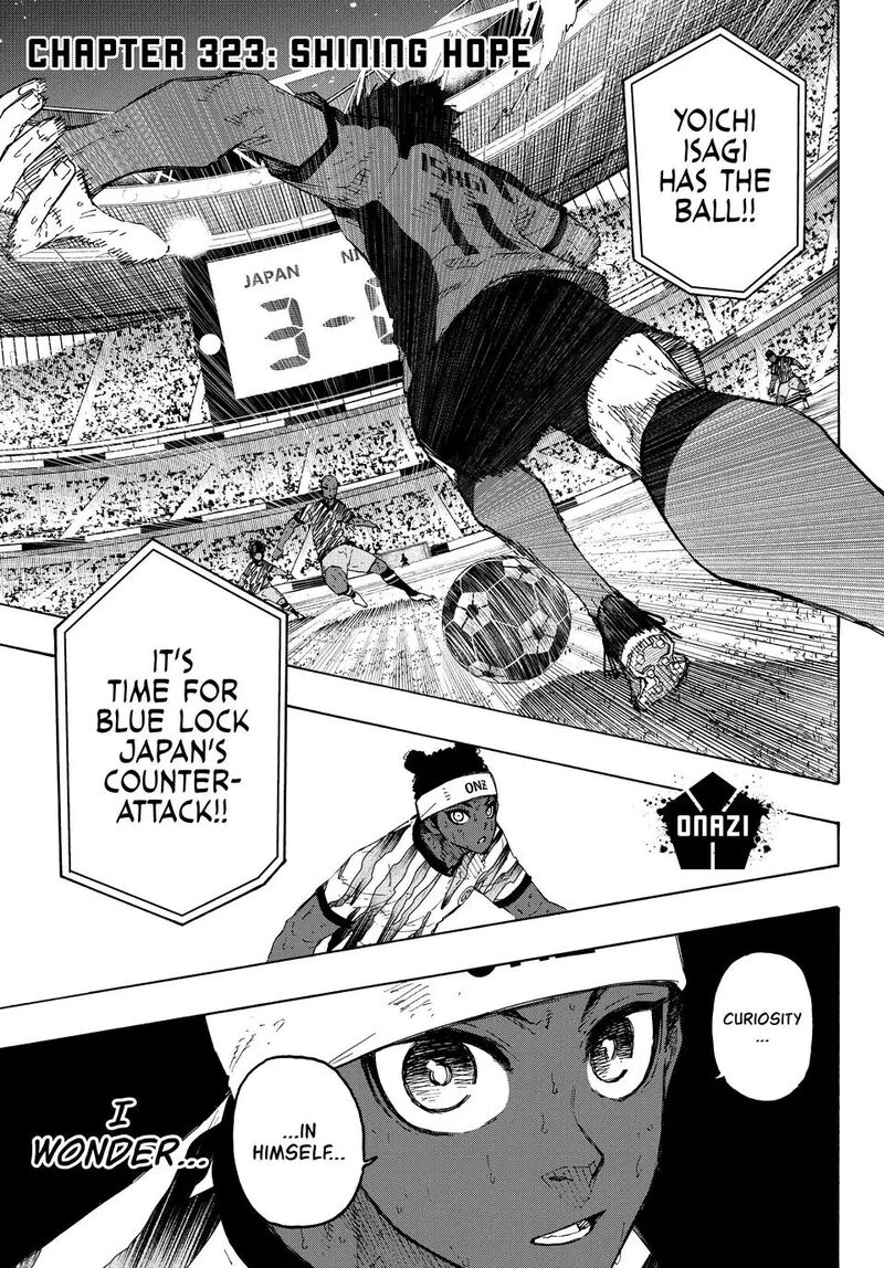 Blue Lock Chapter 323 Page 1