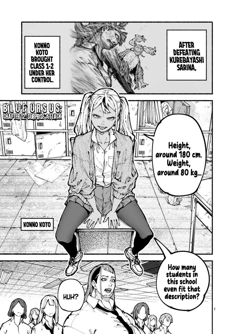 Blue Ursus Chapter 12 Page 1