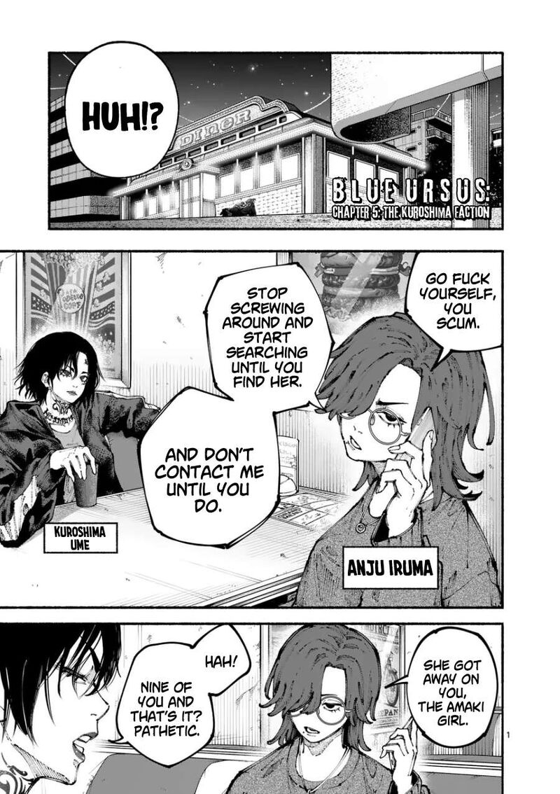 Blue Ursus Chapter 5 Page 1