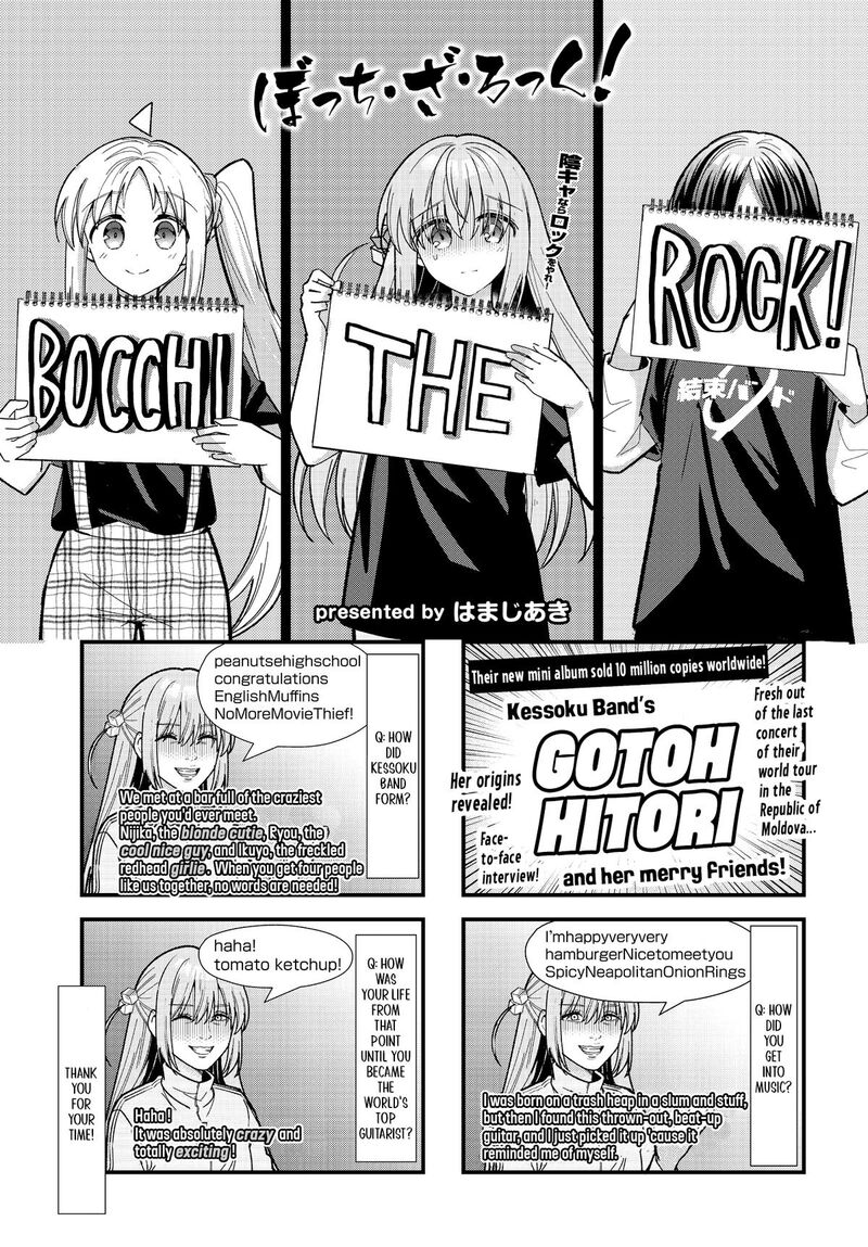 Bocchi The Rock Chapter 84 Page 1