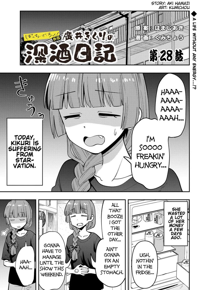 Bocchi The Rock Gaiden Hiroi Kikuri No Fukazake Nikki Chapter 28 Page 1