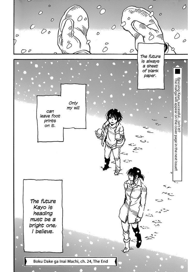 Boku Dake Ga Inai Machi Chapter 24 Page 31