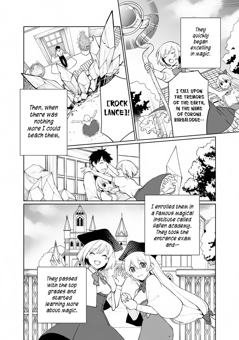 Boku No Kawai Musume Wa Futago No Kenja Tokugi Ga Debafu No Teihen Kuro Madoushi Sodateta Futago No Musume Ga S Rank No Dai Kenja Ni Natteshimau Chapter 1 Page 21
