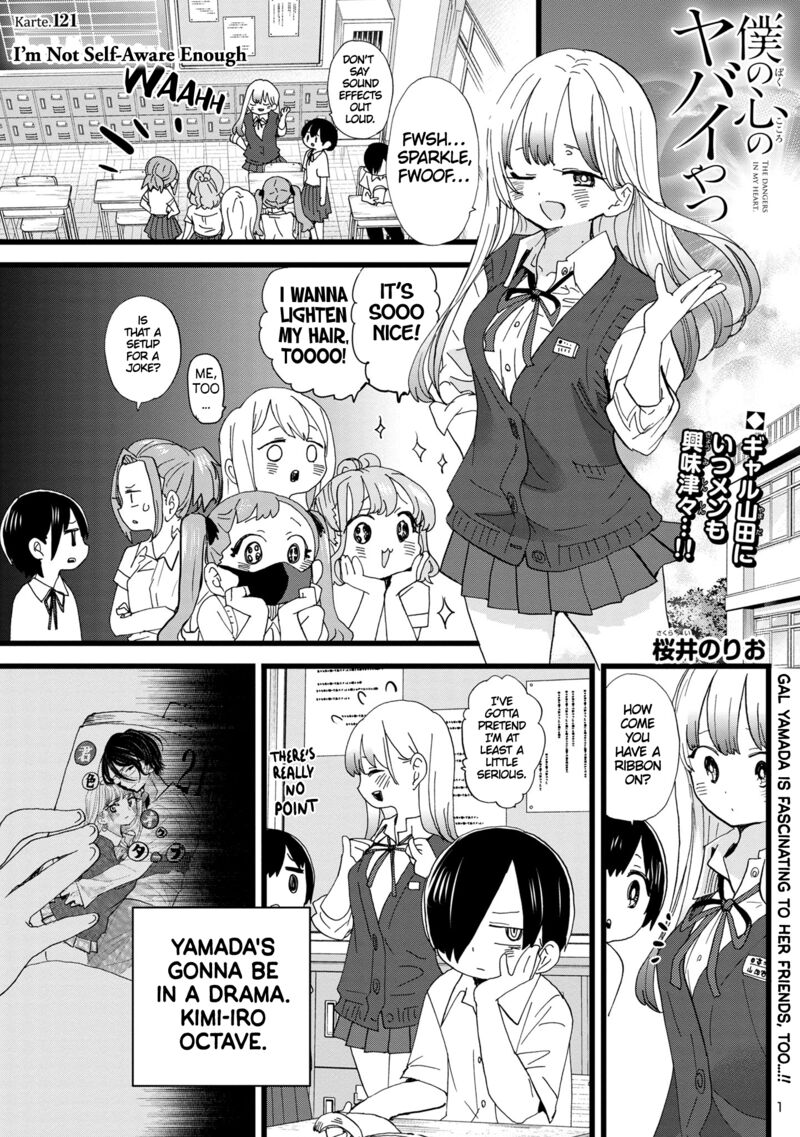 Boku No Kokoro No Yabai Yatsu Chapter 121 Page 2