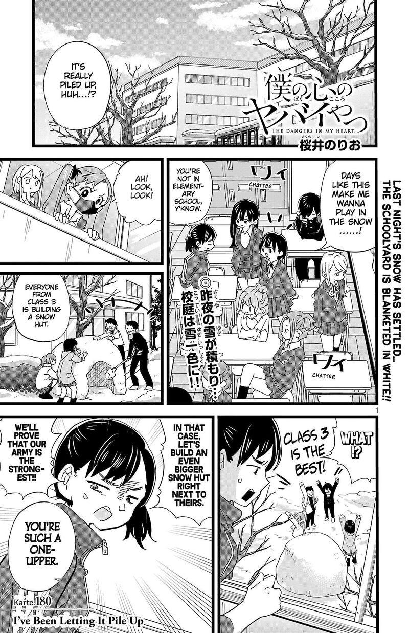 Boku No Kokoro No Yabai Yatsu Chapter 180 Page 2
