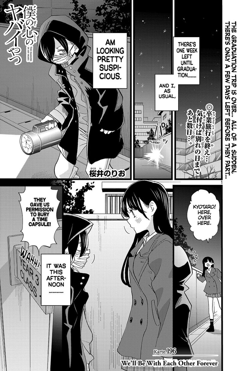 Boku No Kokoro No Yabai Yatsu Chapter 196 Page 2