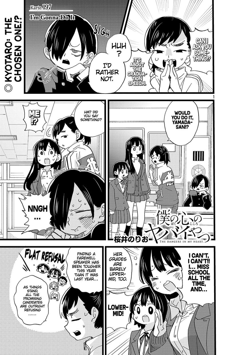 Boku No Kokoro No Yabai Yatsu Chapter 197 Page 2