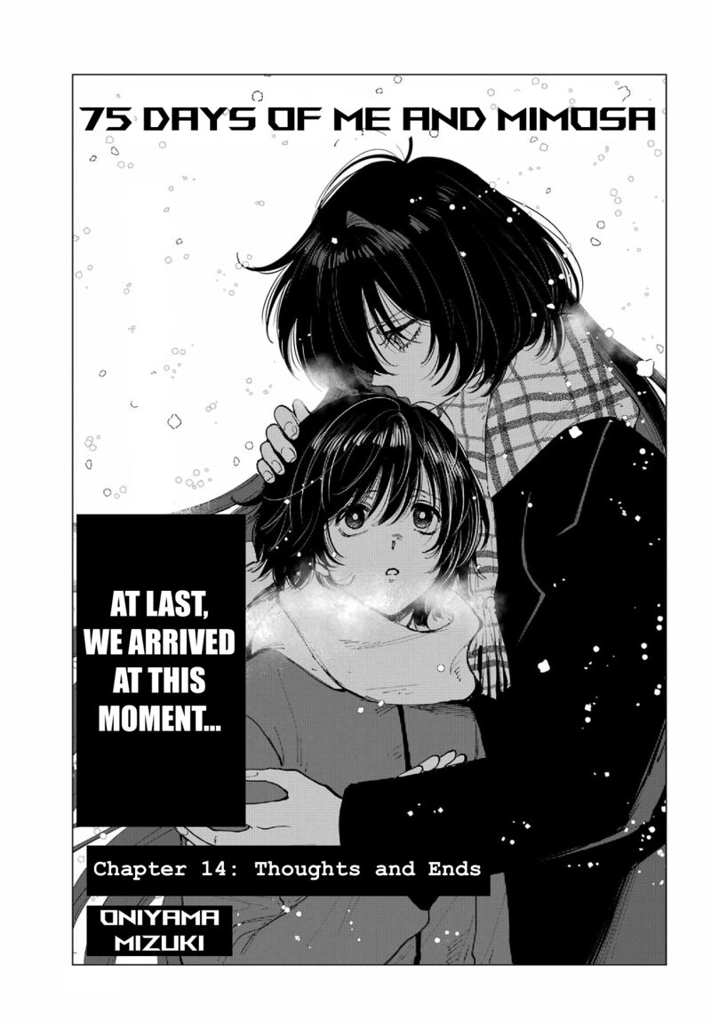 Boku To Mimoza No 75 Nichi Chapter 14 Page 1