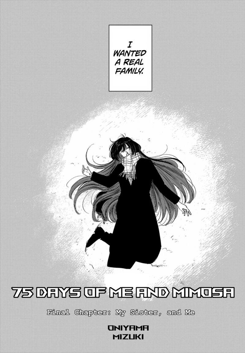 Boku To Mimoza No 75 Nichi Chapter 16 Page 1