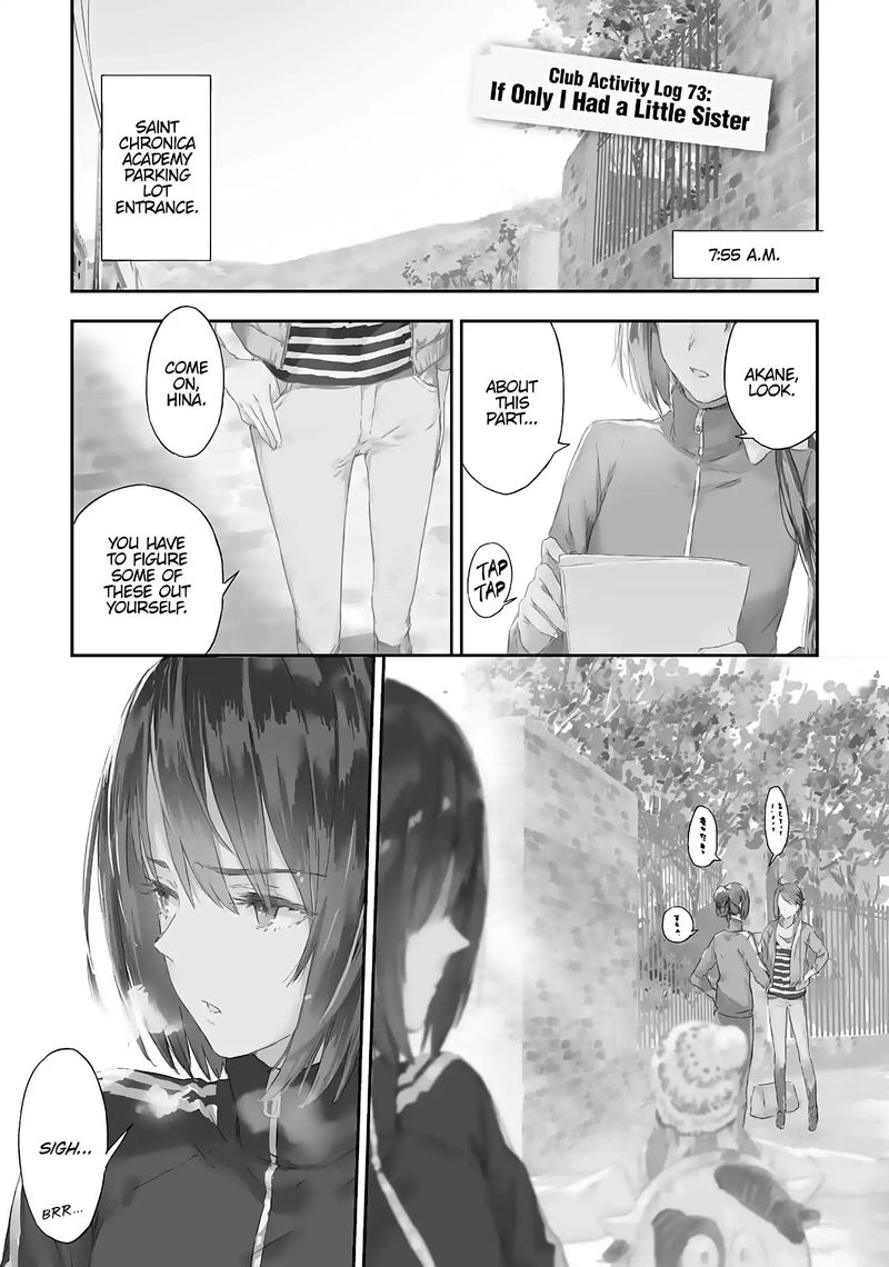 Boku Wa Tomodachi Ga Sukunai Chapter 73 Page 1