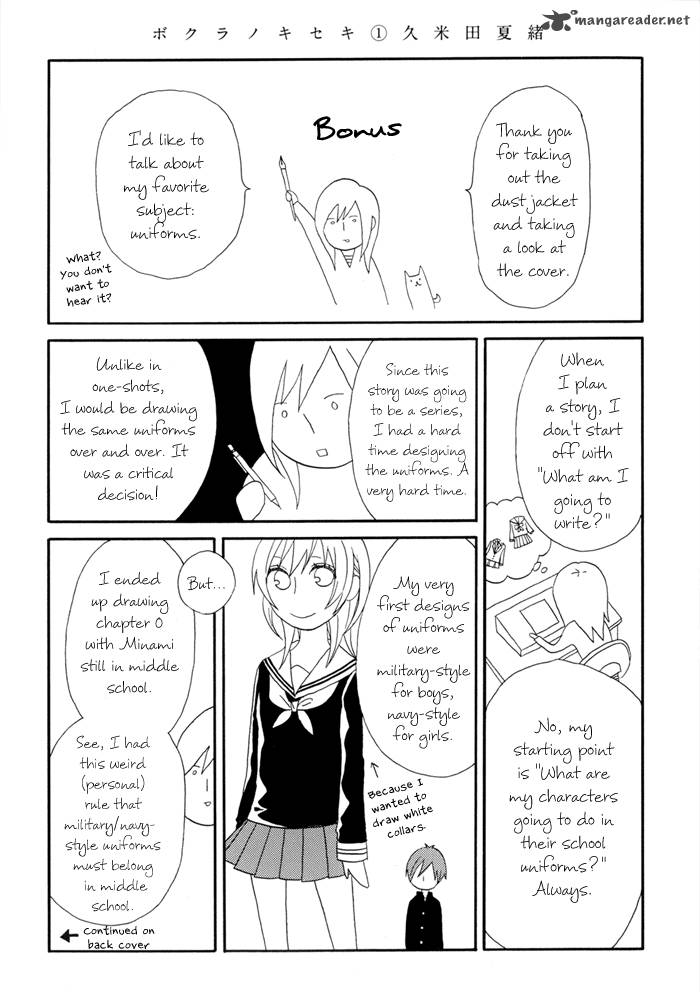 Bokura No Kiseki Chapter 1 Page 6