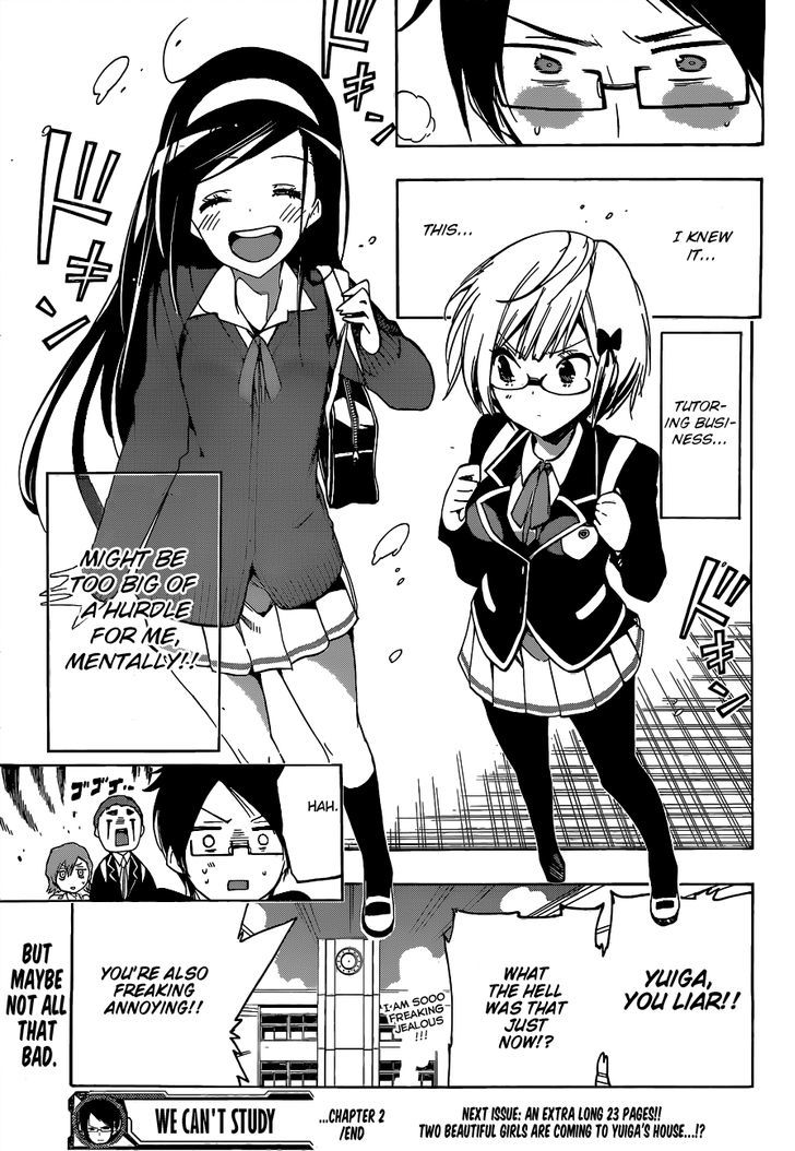 Bokutachi Wa Benkyou Ga Dekinai Chapter 2 Page 26