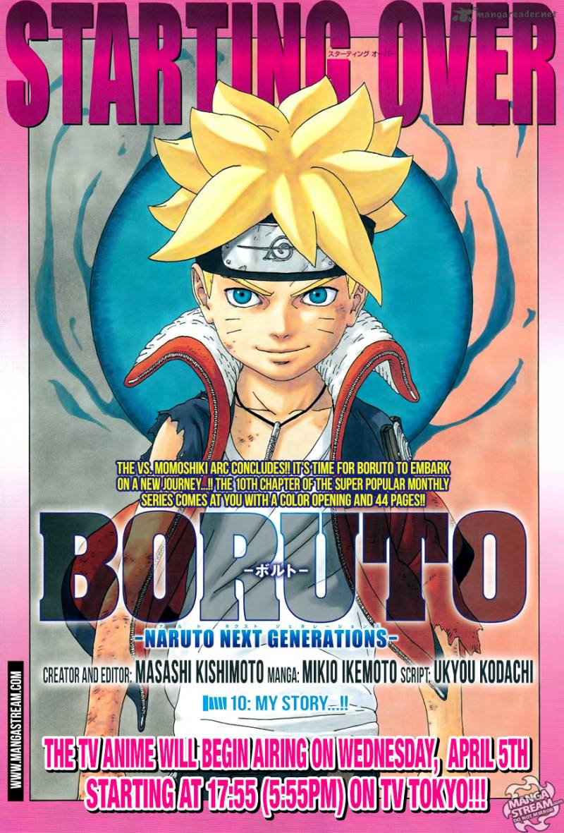 Boruto Naruto Next Generations Chapter 10 Page 1