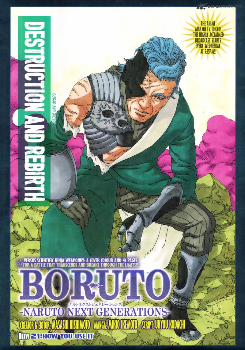 Boruto Naruto Next Generations Chapter 21 Page 1